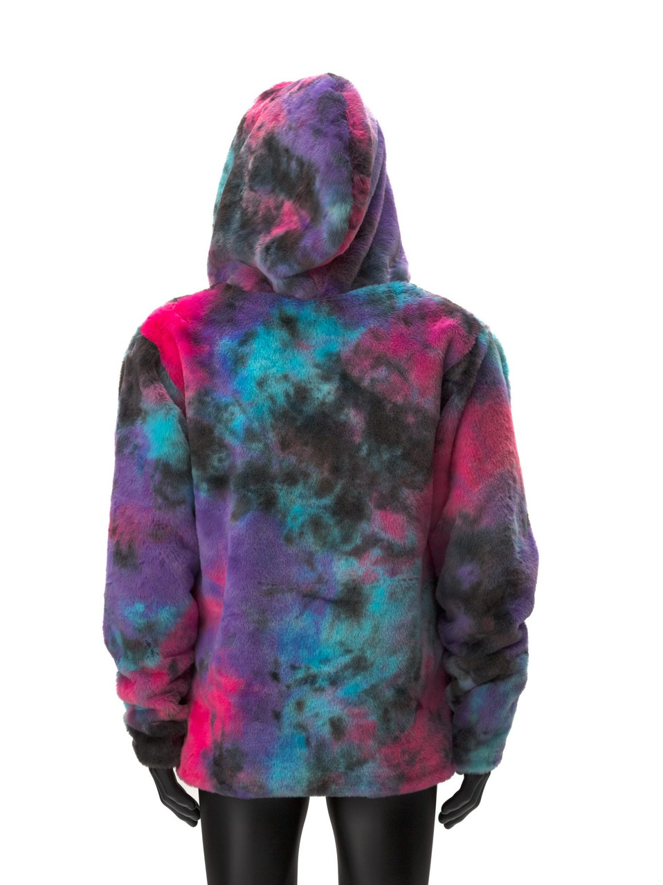 Down the Rabbit Hole Reversible Faux Fur Jacket