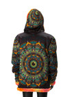 Wildcat Mandala Reversible Faux Fur Jacket