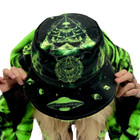 Alien Aura Reversible Bucket Hat