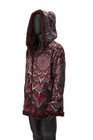 Gothic Mandala Reversible Faux Fur Jacket