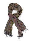 UV Reactive Festival Pashmina — Black