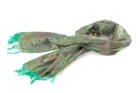UV Reactive Festival Pashmina — Mint Green