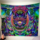 Wild Style by Ellie Paisley Large UV Reactive Tapestry
