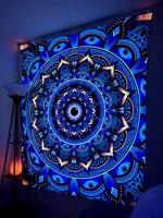 Wildcat Mandala Large UV Reactive Tapestry