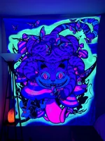 Cheshire Large UV Reactive Tapestry