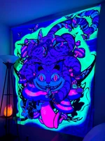 Cheshire Large UV Reactive Tapestry