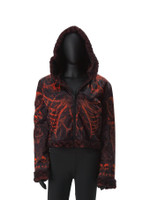 Solid Nightmares Reversible Faux Fur Jacket