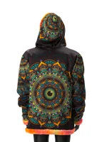 Wildcat Mandala Reversible Faux Fur Jacket