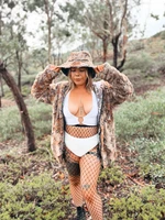 Wildcat Mandala Reversible Faux Fur Jacket