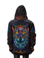 Wolf Reversible Faux Fur Jacket