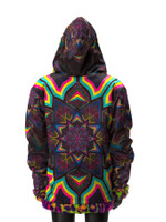 Kaleidodope Reversible Faux Fur Jacket