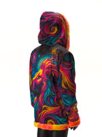 Zodiac Dreams ♌ Leo Reversible Faux Fur Jacket