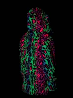 Jurassic  Reversible Faux Fur Jacket