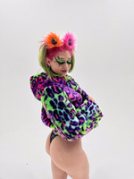 Jurassic  Reversible Faux Fur Jacket