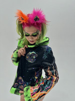 Jurassic  Reversible Faux Fur Jacket