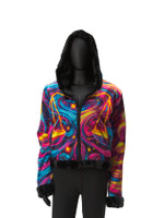 Zodiac Dreams ♎️ Libra Reversible Faux Fur Jacket