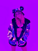 Zodiac Dreams ♎️ Libra Reversible Faux Fur Jacket