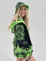 Alien Aura  Reversible Faux Fur Jacket