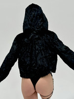 Alien Aura  Reversible Faux Fur Jacket