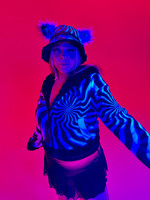 Altered State  Reversible Faux Fur Jacket