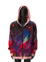 Zodiac Dreams ♉️ Taurus Reversible Faux Fur Jacket