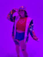 Zodiac Dreams ♉️ Taurus Reversible Faux Fur Jacket