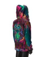 Zodiac Dreams ♊️ Gemini Reversible Faux Fur Jacket
