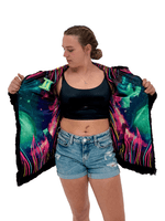 Zodiac Dreams ♊️ Gemini Reversible Faux Fur Jacket