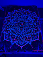 Gothic Mandala ╳ Nine Tails Double Sided Blanket