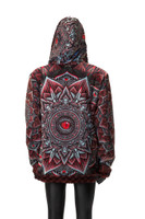Gothic Mandala Reversible Faux Fur Jacket