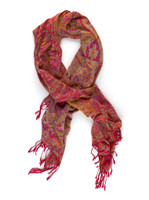 UV Reactive Festival Pashmina — Red