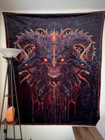 Forbidden King Large UV Reactive Tapestry