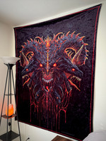 Forbidden King Large UV Reactive Tapestry