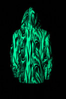 Excision x KK x LD Collab Reversible Faux Fur Jacket