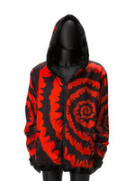 Hypnotic Red Reversible Faux Fur Jacket