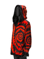 Hypnotic Blue Reversible Faux Fur Jacket