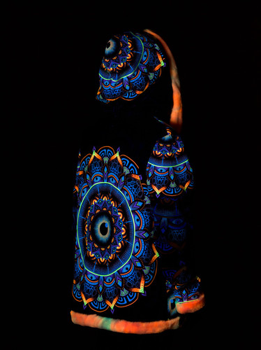 Wildcat Mandala Reversible Faux Fur Jacket