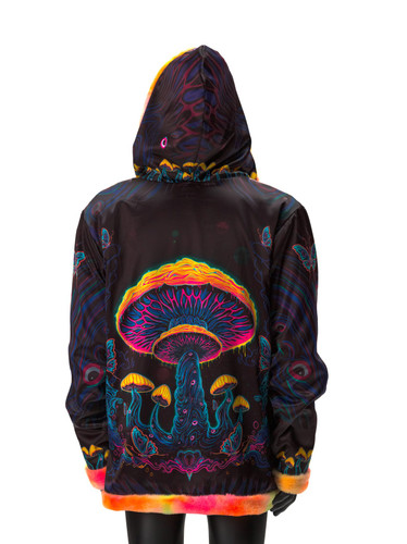 The Great Shroom Reversible Faux Fur Jacket