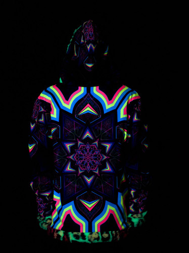 Kaleidodope Reversible Faux Fur Jacket