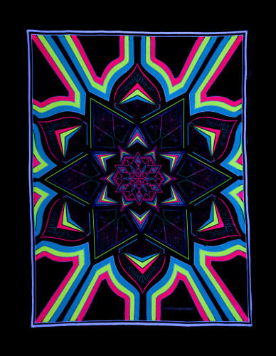 UV Reactive in Blacklight