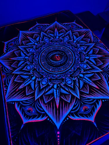 Gothic Mandala ╳ Nine Tails Double Sided Blanket