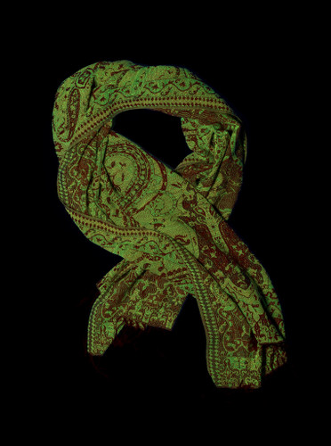 UV Reactive Festival Pashmina — Purple