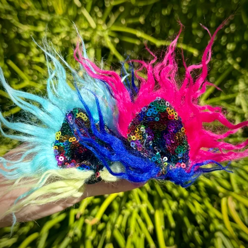 Halloween Kandi Faux Fur Cat Ears