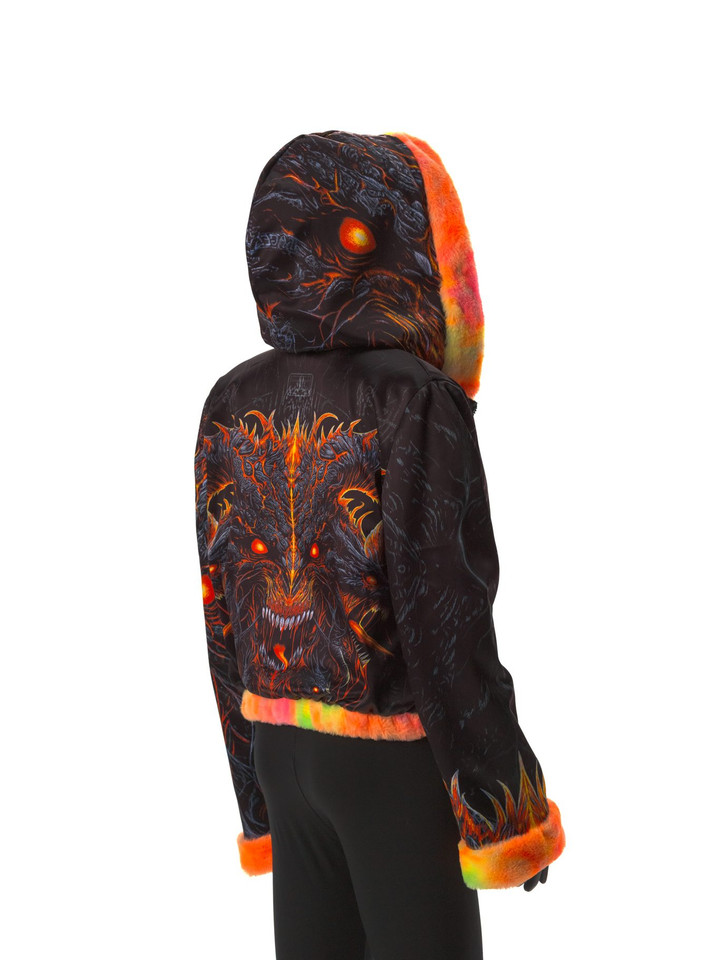 Forbidden King Faux Fur Jacket