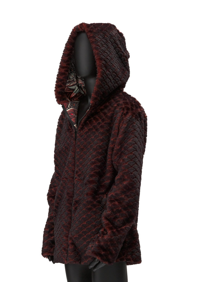 Forbidden King Faux Fur Jacket
