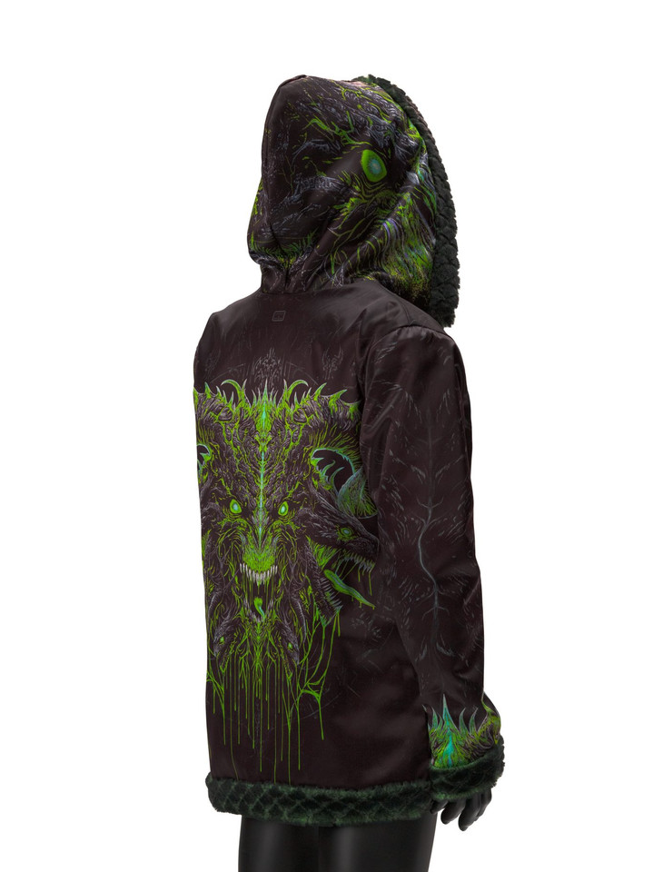 Toxic King Faux Fur Jacket