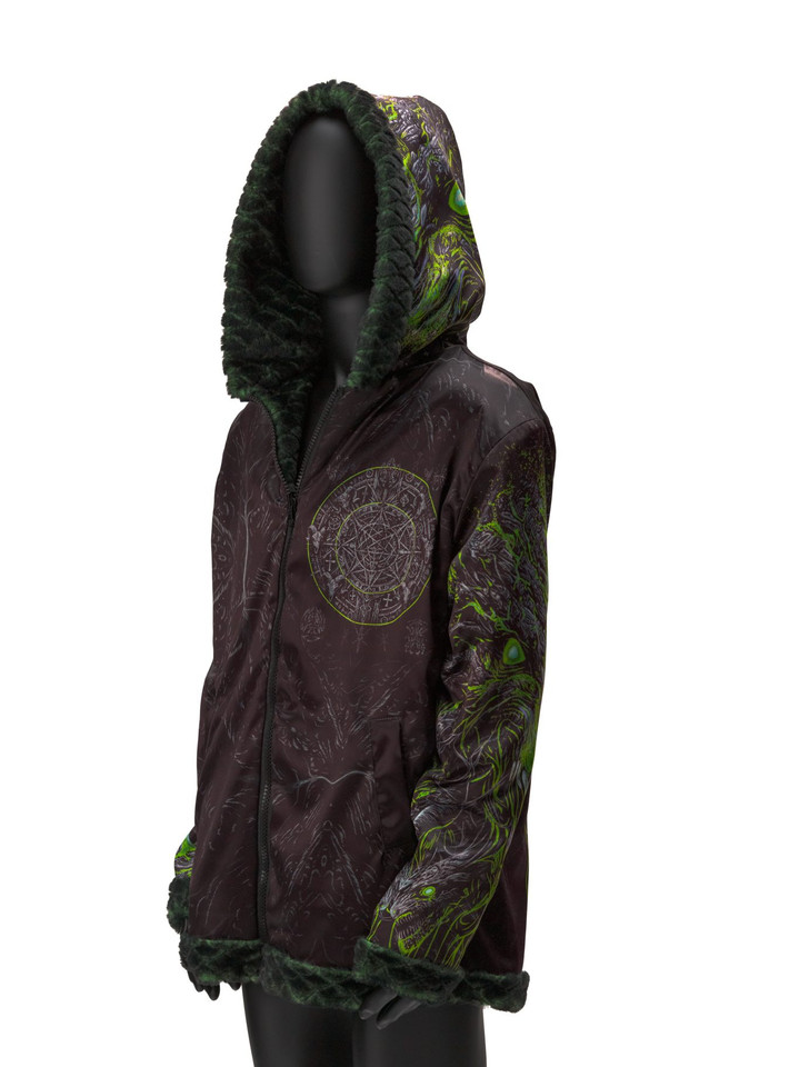 Toxic King Faux Fur Jacket