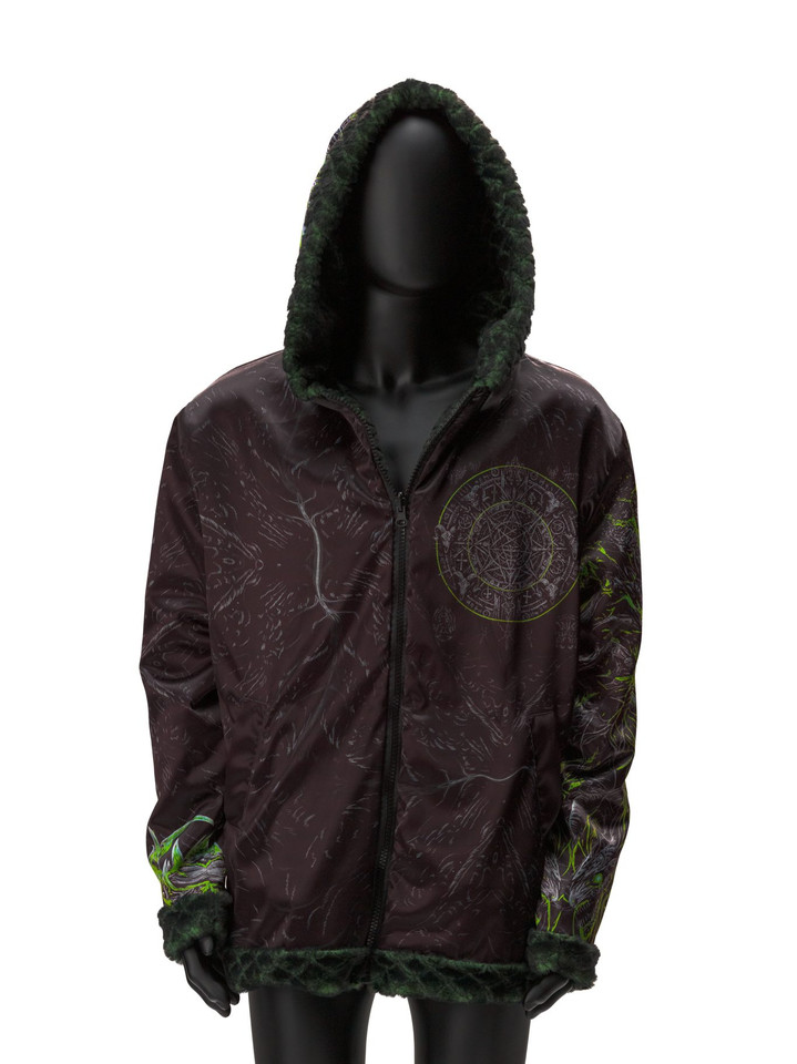Toxic King Faux Fur Jacket