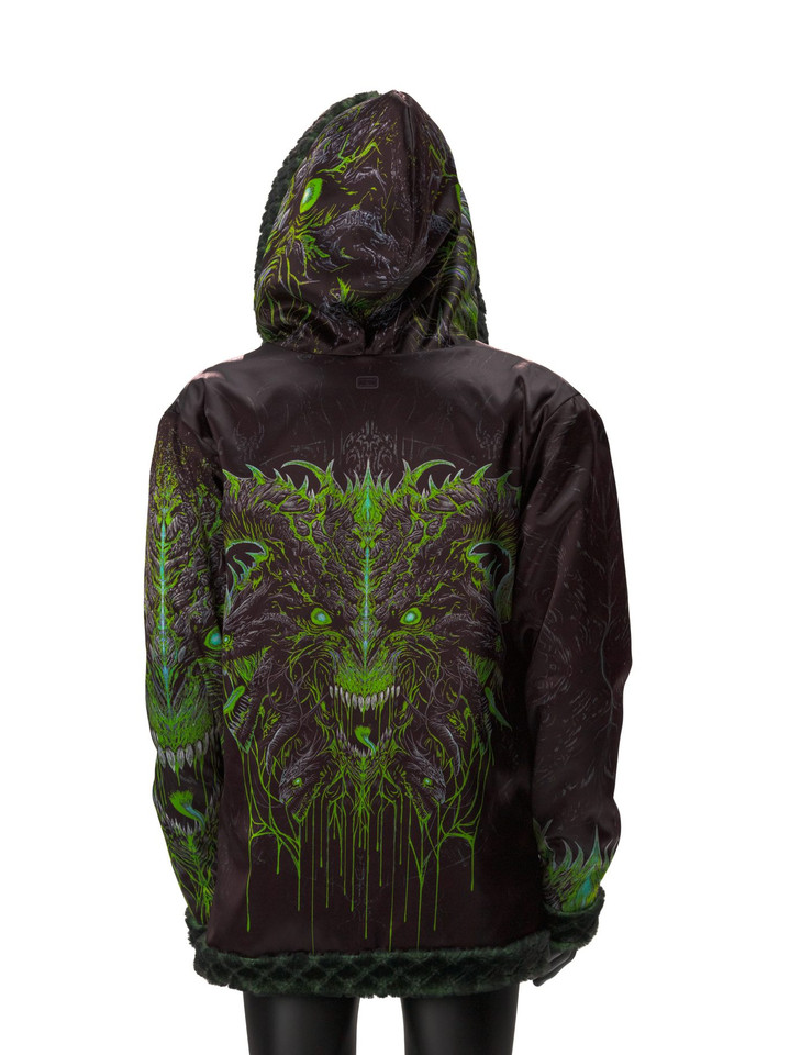 Toxic King Faux Fur Jacket