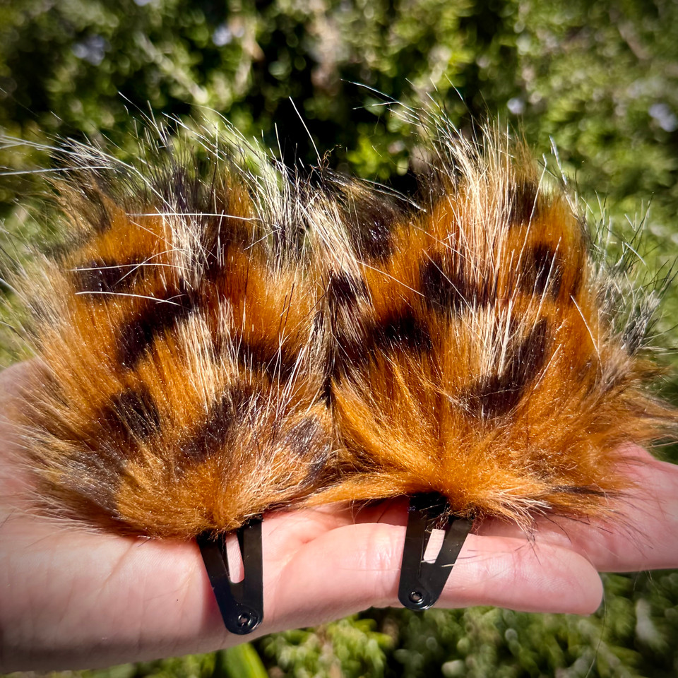 Crimson Cheetah Ears
